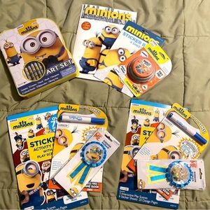 Minions Activity books for Creative Play